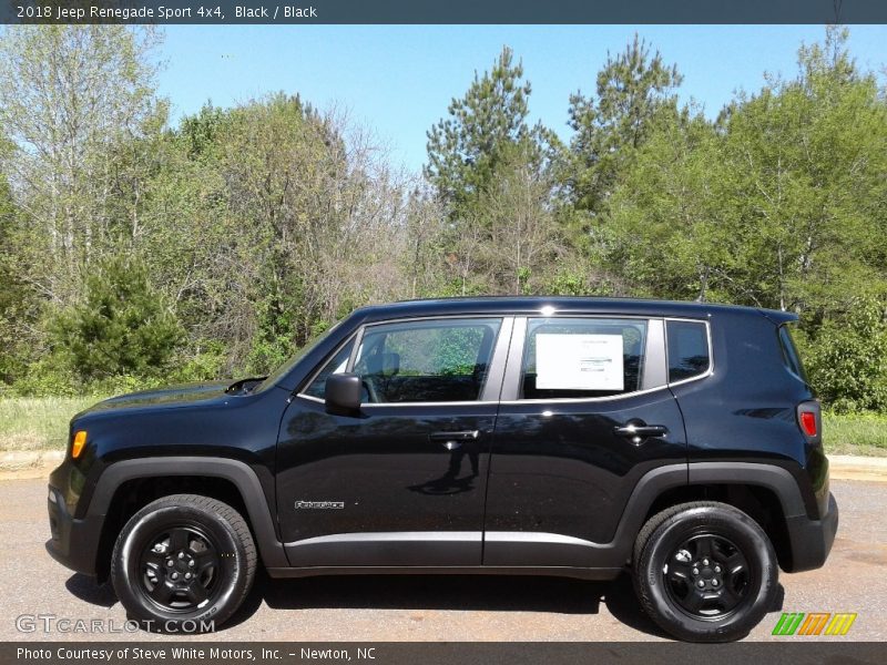 Black / Black 2018 Jeep Renegade Sport 4x4