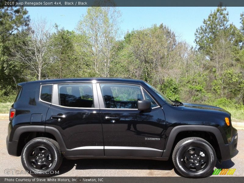 Black / Black 2018 Jeep Renegade Sport 4x4