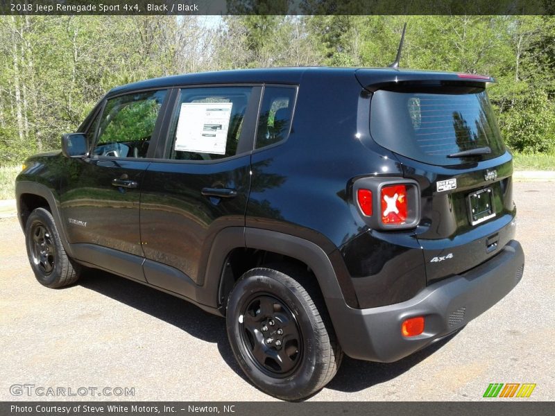 Black / Black 2018 Jeep Renegade Sport 4x4