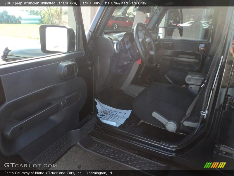 Black / Dark Slate Gray/Med Slate Gray 2008 Jeep Wrangler Unlimited Sahara 4x4