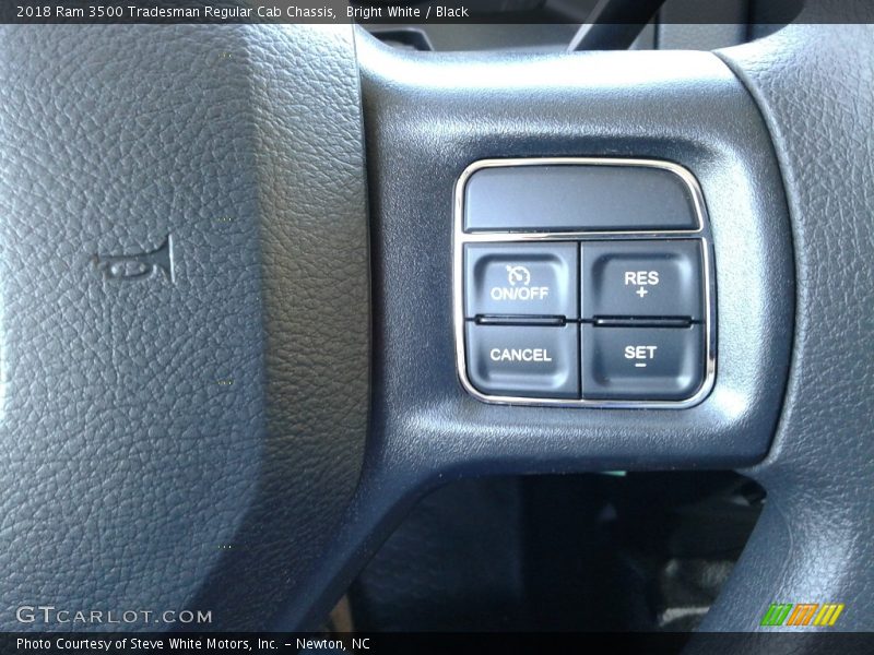 Bright White / Black 2018 Ram 3500 Tradesman Regular Cab Chassis