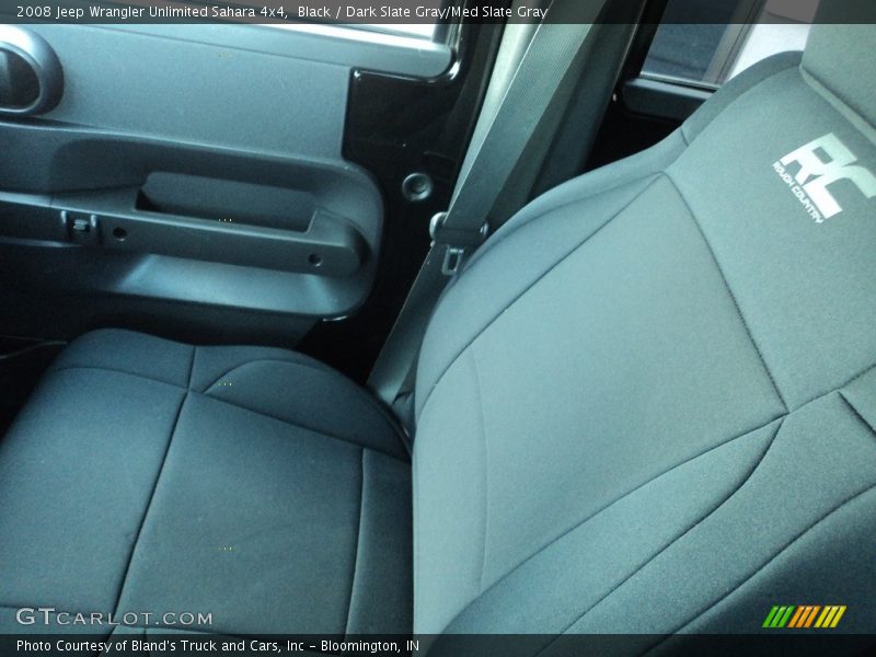 Black / Dark Slate Gray/Med Slate Gray 2008 Jeep Wrangler Unlimited Sahara 4x4
