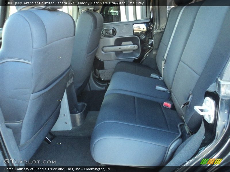 Black / Dark Slate Gray/Med Slate Gray 2008 Jeep Wrangler Unlimited Sahara 4x4