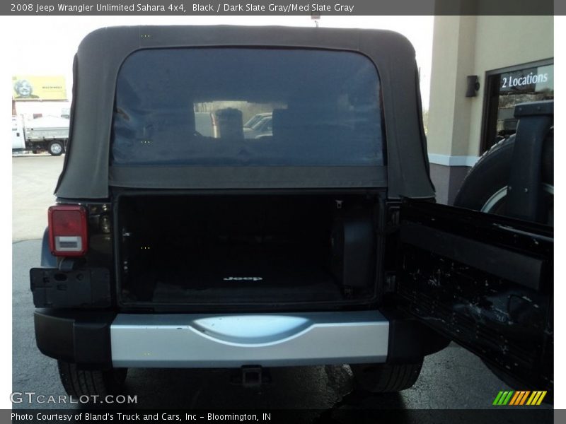 Black / Dark Slate Gray/Med Slate Gray 2008 Jeep Wrangler Unlimited Sahara 4x4