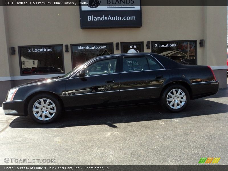 Black Raven / Ebony 2011 Cadillac DTS Premium