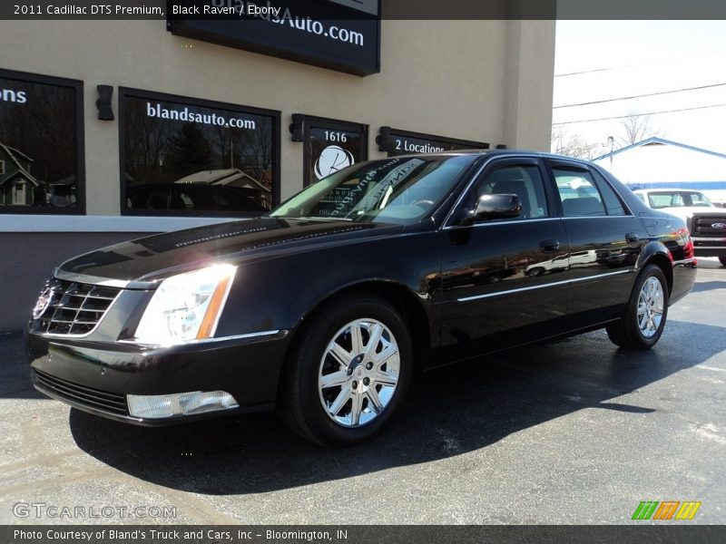 Black Raven / Ebony 2011 Cadillac DTS Premium