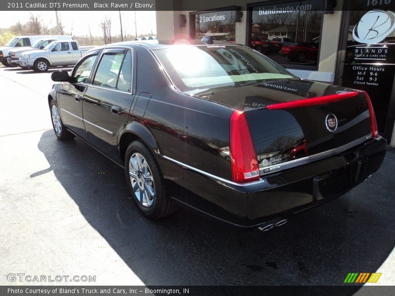 Black Raven / Ebony 2011 Cadillac DTS Premium