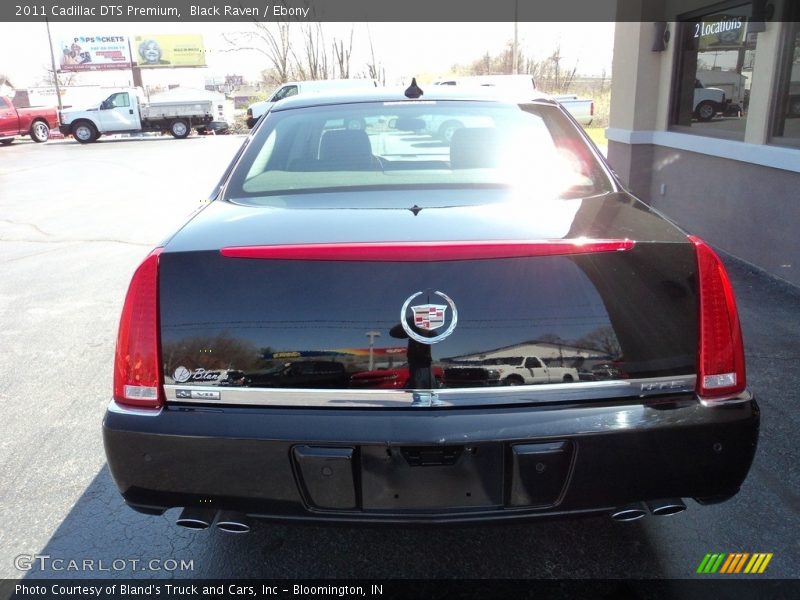 Black Raven / Ebony 2011 Cadillac DTS Premium