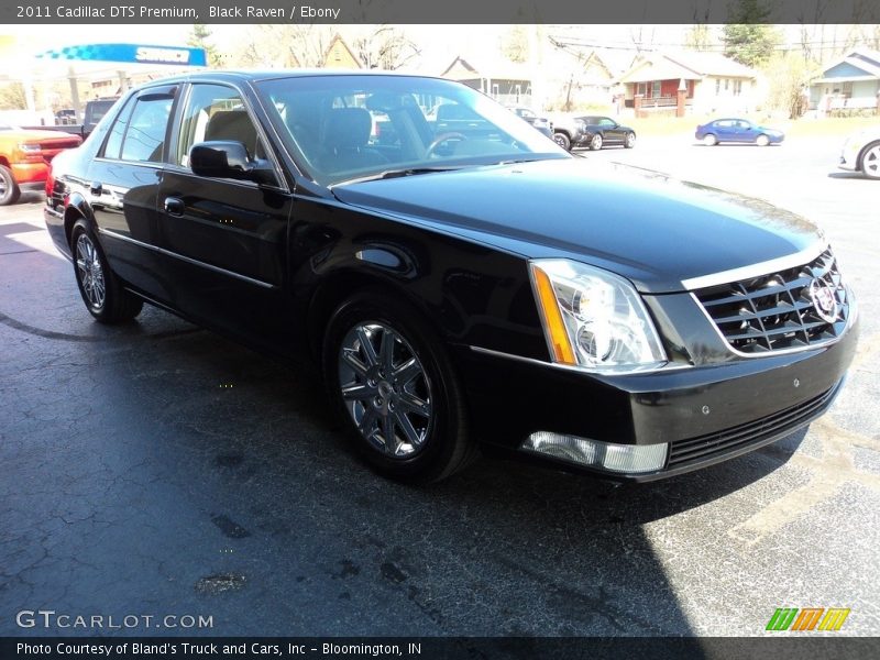 Black Raven / Ebony 2011 Cadillac DTS Premium