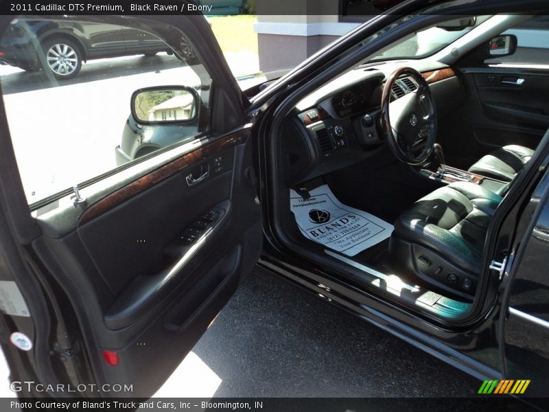 Black Raven / Ebony 2011 Cadillac DTS Premium