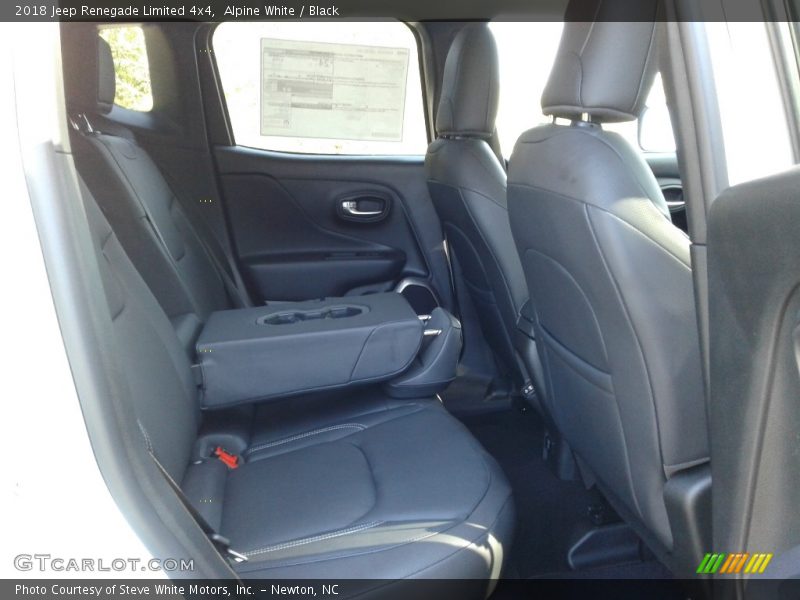 Alpine White / Black 2018 Jeep Renegade Limited 4x4