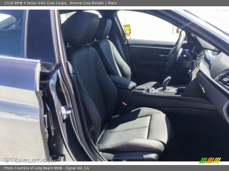 Mineral Grey Metallic / Black 2018 BMW 4 Series 440i Gran Coupe