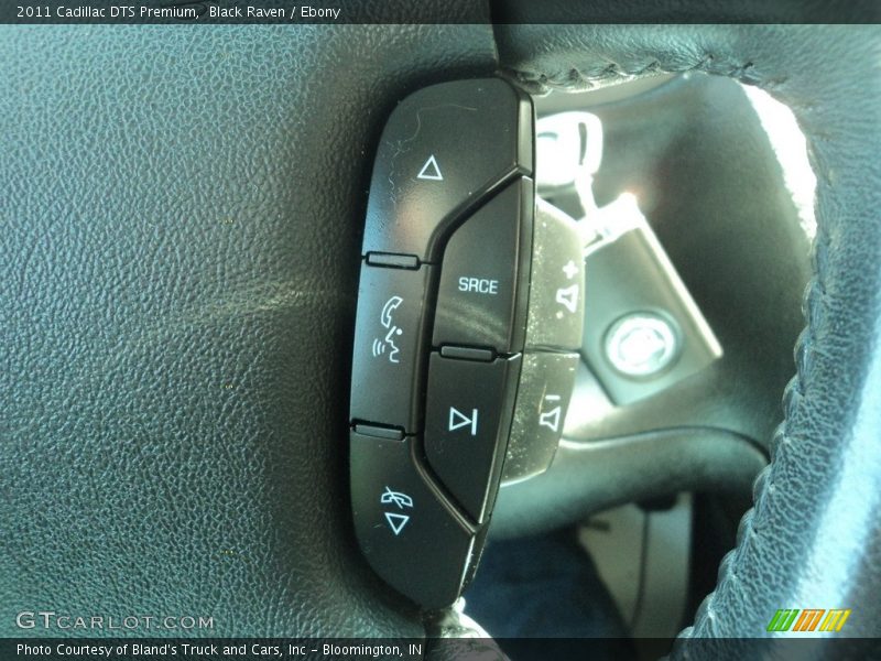 Black Raven / Ebony 2011 Cadillac DTS Premium