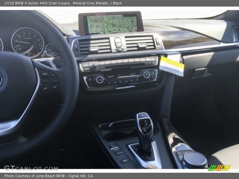 Mineral Grey Metallic / Black 2018 BMW 4 Series 440i Gran Coupe