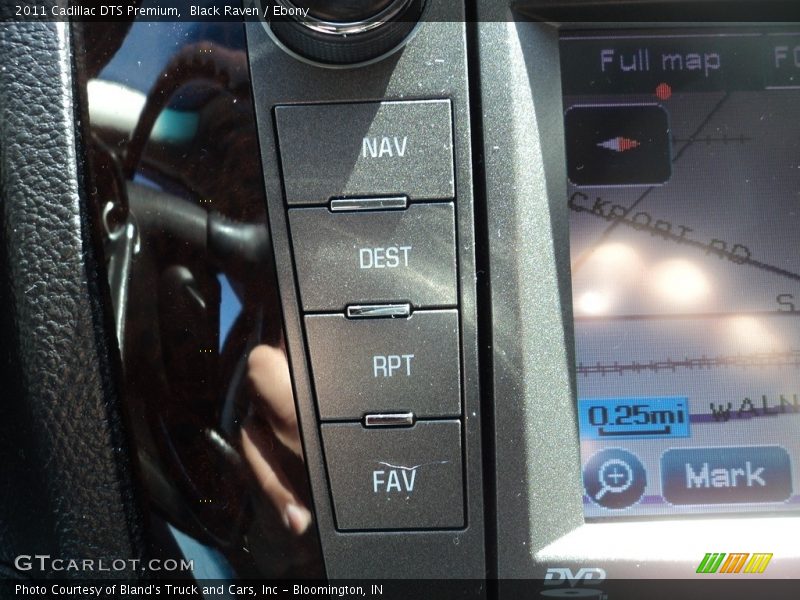 Black Raven / Ebony 2011 Cadillac DTS Premium