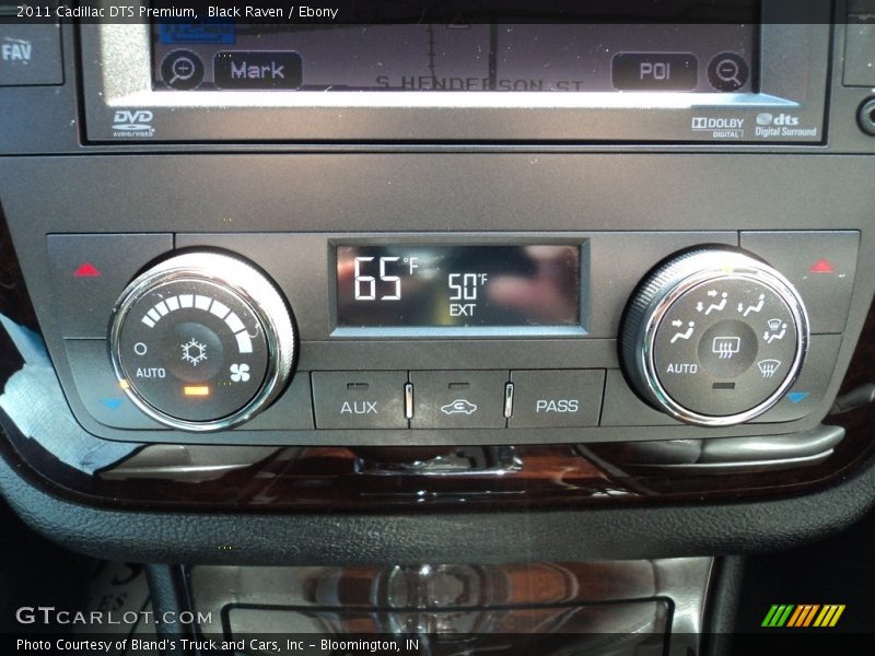 Black Raven / Ebony 2011 Cadillac DTS Premium