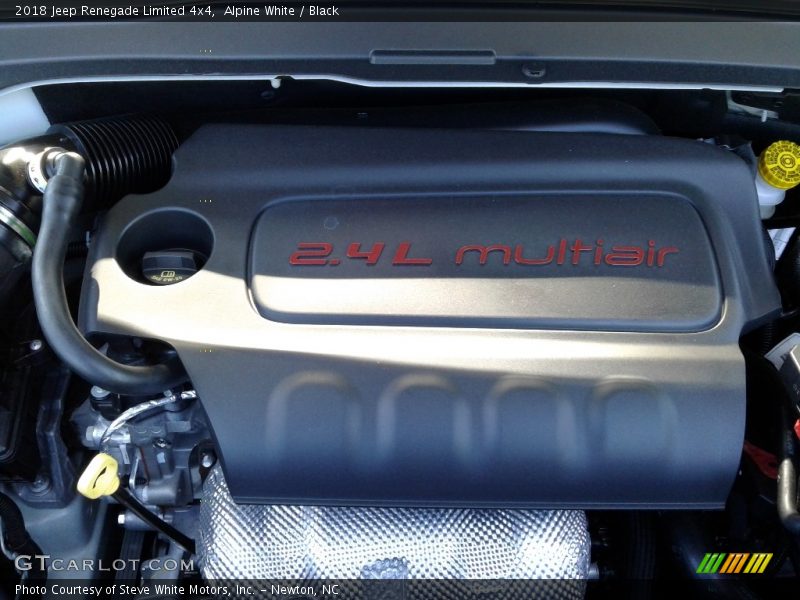 Alpine White / Black 2018 Jeep Renegade Limited 4x4