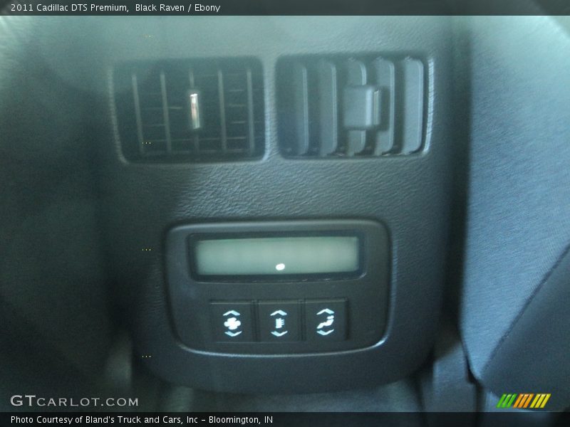 Black Raven / Ebony 2011 Cadillac DTS Premium