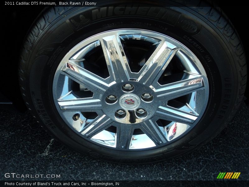 Black Raven / Ebony 2011 Cadillac DTS Premium