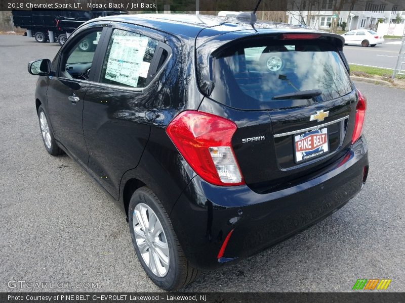 Mosaic Black / Jet Black 2018 Chevrolet Spark LT