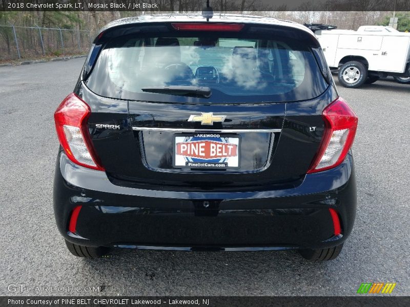 Mosaic Black / Jet Black 2018 Chevrolet Spark LT