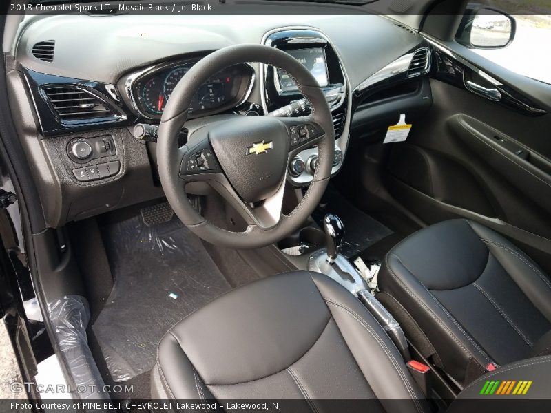 Mosaic Black / Jet Black 2018 Chevrolet Spark LT
