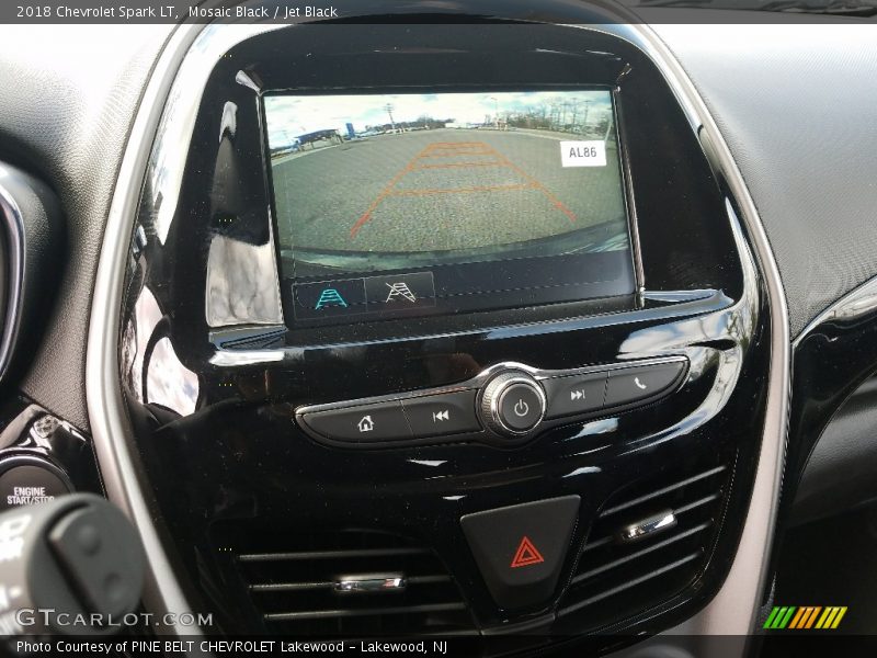 Mosaic Black / Jet Black 2018 Chevrolet Spark LT