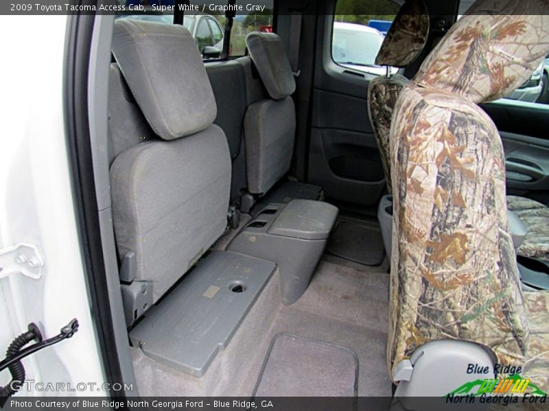 Super White / Graphite Gray 2009 Toyota Tacoma Access Cab
