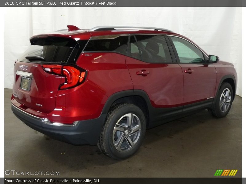 Red Quartz Tintcoat / ­Jet Black 2018 GMC Terrain SLT AWD