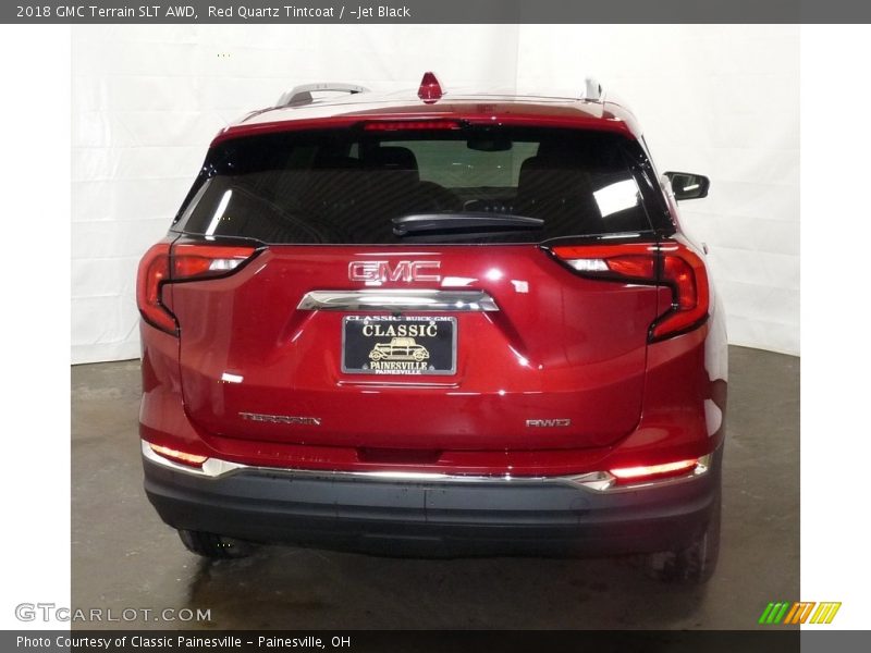 Red Quartz Tintcoat / ­Jet Black 2018 GMC Terrain SLT AWD
