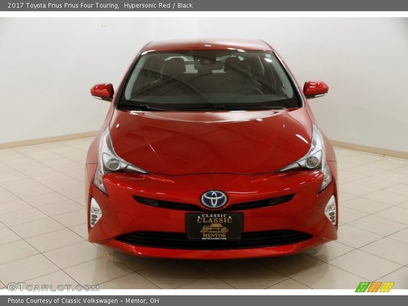 Hypersonic Red / Black 2017 Toyota Prius Prius Four Touring