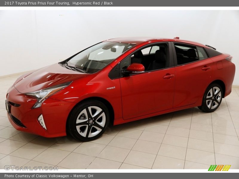 Hypersonic Red / Black 2017 Toyota Prius Prius Four Touring