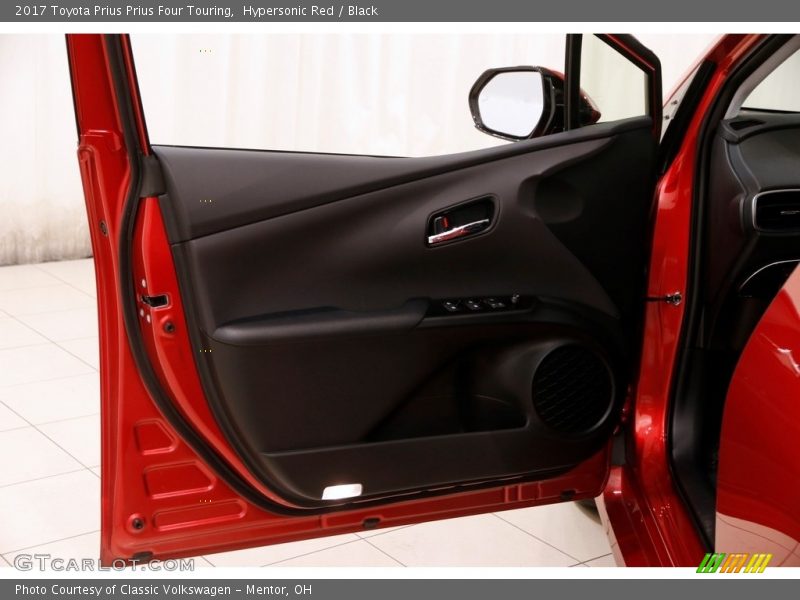 Hypersonic Red / Black 2017 Toyota Prius Prius Four Touring