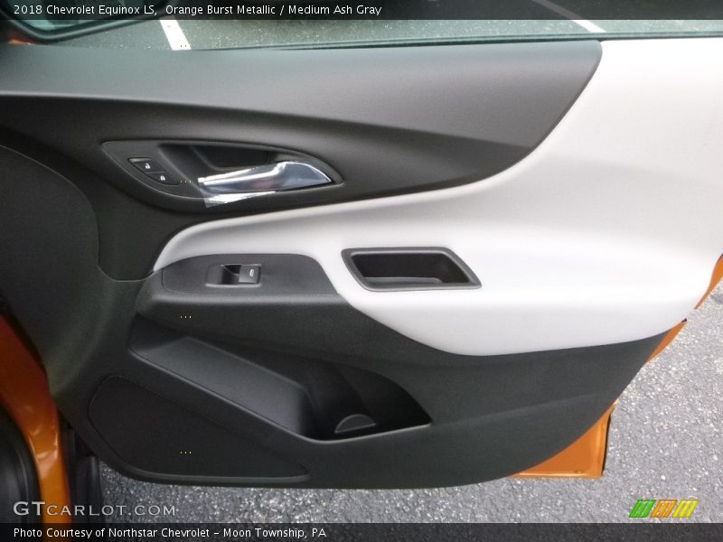 Orange Burst Metallic / Medium Ash Gray 2018 Chevrolet Equinox LS