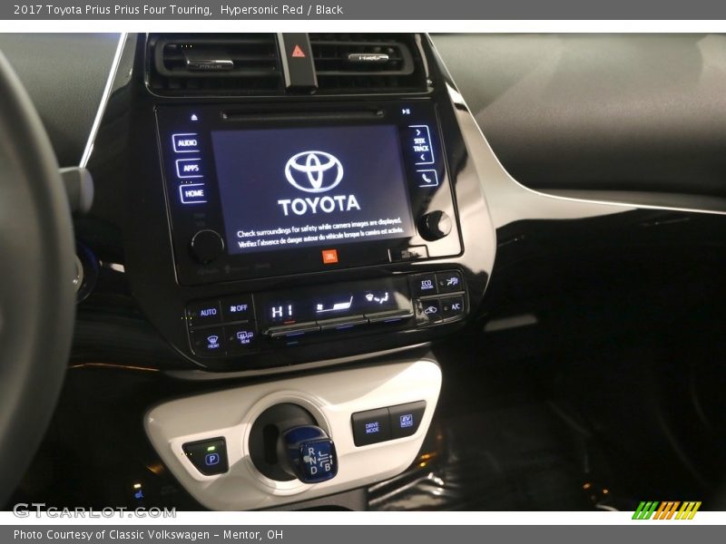 Hypersonic Red / Black 2017 Toyota Prius Prius Four Touring