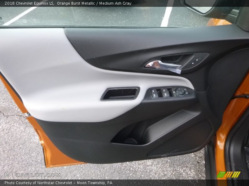 Orange Burst Metallic / Medium Ash Gray 2018 Chevrolet Equinox LS