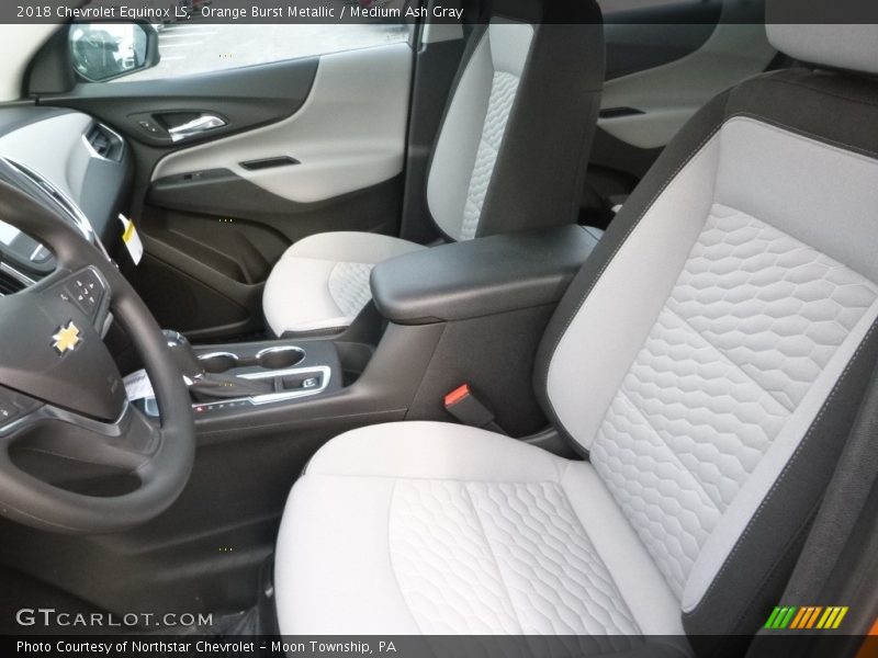 Orange Burst Metallic / Medium Ash Gray 2018 Chevrolet Equinox LS