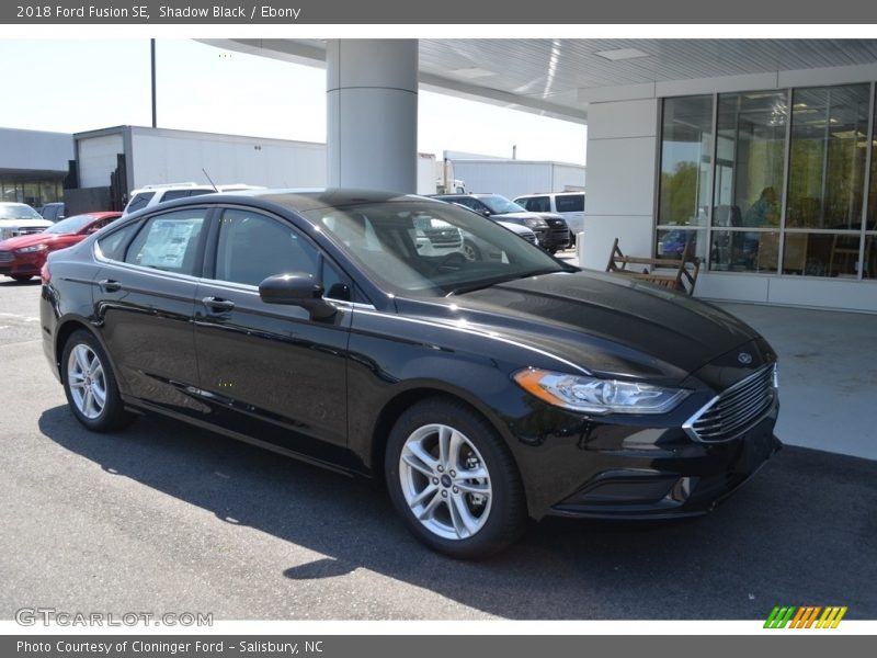 Shadow Black / Ebony 2018 Ford Fusion SE
