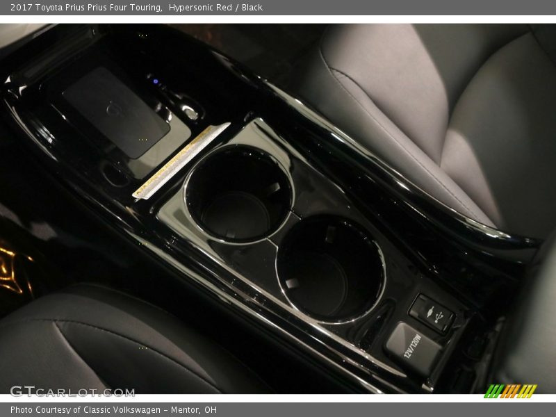 Hypersonic Red / Black 2017 Toyota Prius Prius Four Touring
