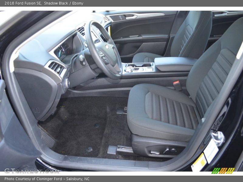 Shadow Black / Ebony 2018 Ford Fusion SE