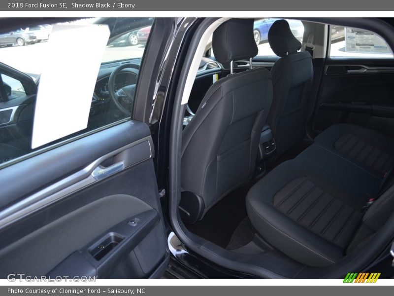 Shadow Black / Ebony 2018 Ford Fusion SE