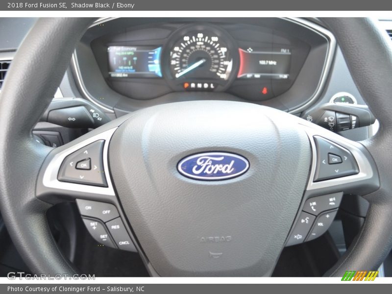 Shadow Black / Ebony 2018 Ford Fusion SE