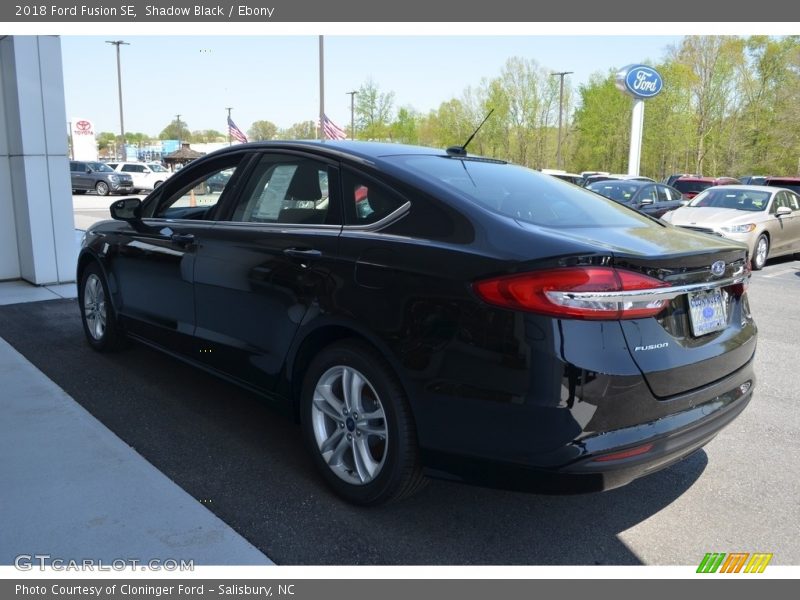 Shadow Black / Ebony 2018 Ford Fusion SE