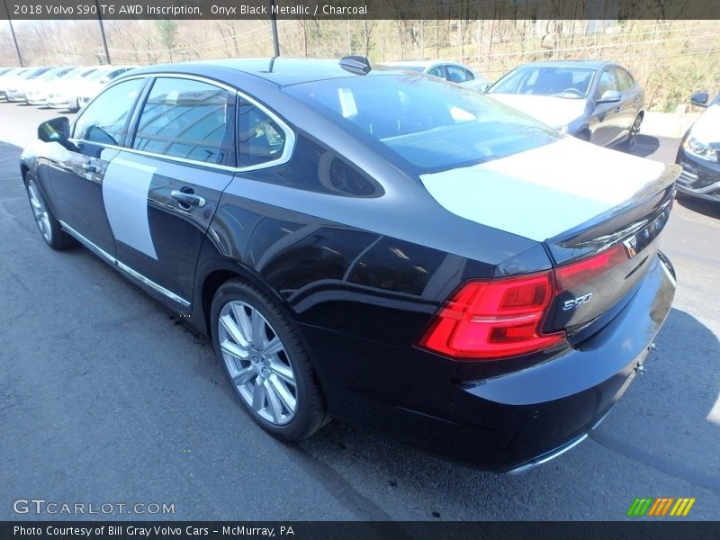 Onyx Black Metallic / Charcoal 2018 Volvo S90 T6 AWD Inscription