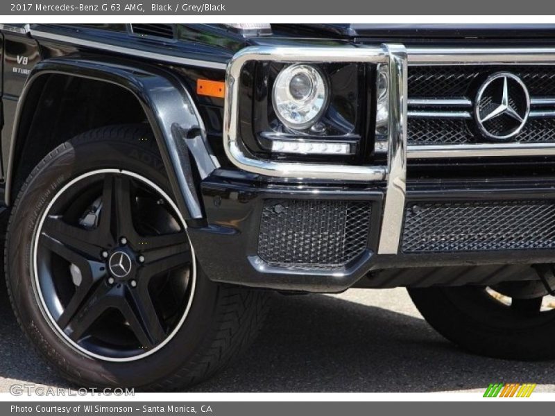 Black / Grey/Black 2017 Mercedes-Benz G 63 AMG