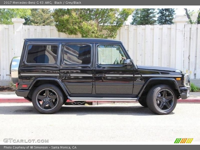 Black / Grey/Black 2017 Mercedes-Benz G 63 AMG