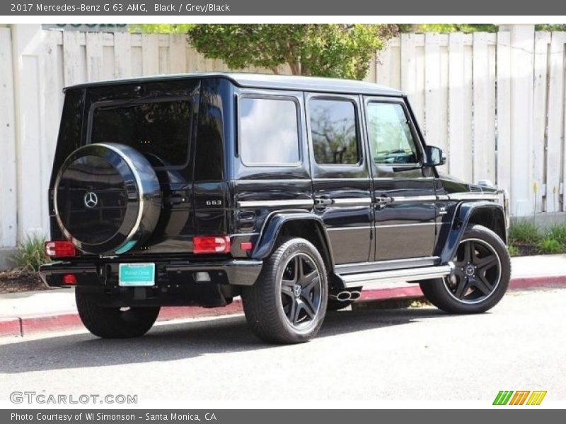 Black / Grey/Black 2017 Mercedes-Benz G 63 AMG