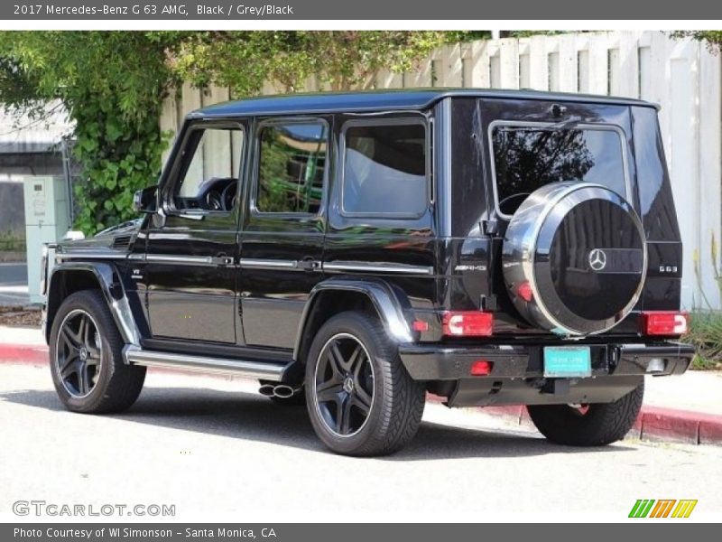 Black / Grey/Black 2017 Mercedes-Benz G 63 AMG