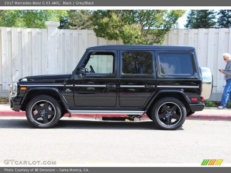 Black / Grey/Black 2017 Mercedes-Benz G 63 AMG