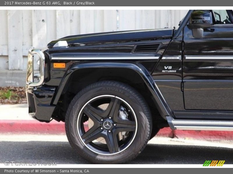 Black / Grey/Black 2017 Mercedes-Benz G 63 AMG